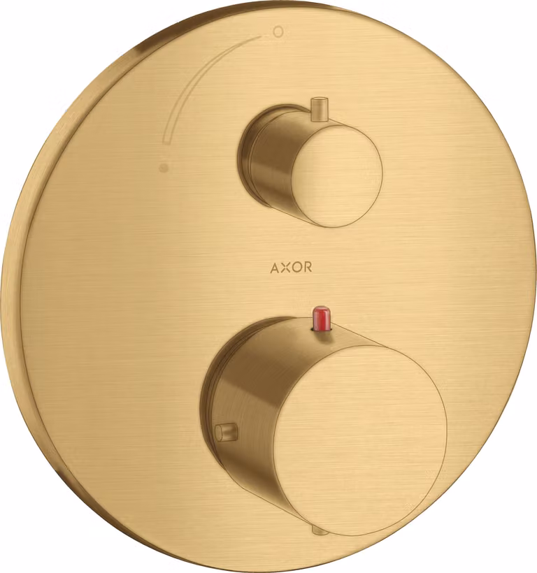 hansgrohe AXOR Starck Thermostat encastré avec robinet d'arrêt, 10700250, 10700250