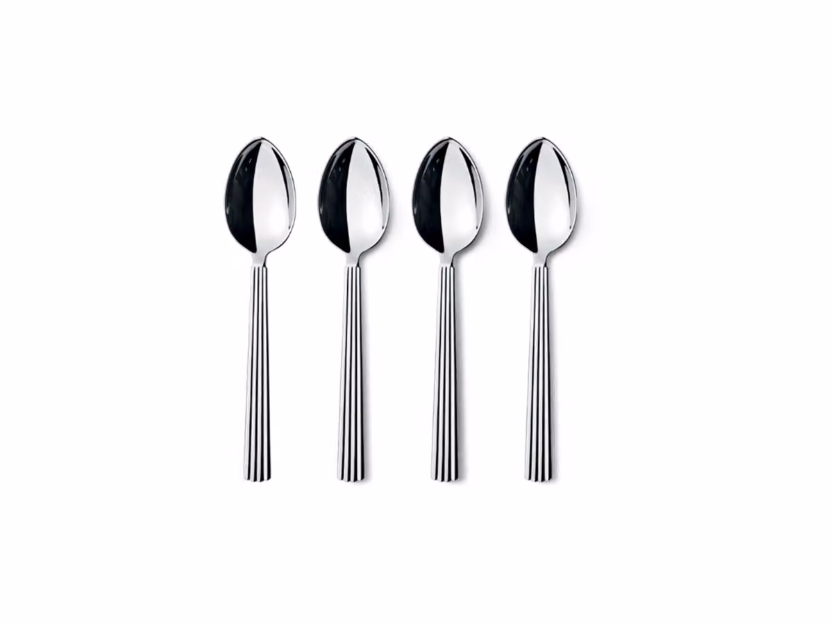 Bernadotte Cucchiaini da Dessert Confezione regalo - Set di 4 pezzi.