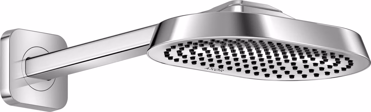 hansgrohe AXOR ShowerSphere Douche de tête 250/160 1jet EcoSmart avec bras de douche, 6 l/min, 39770000, 39770000