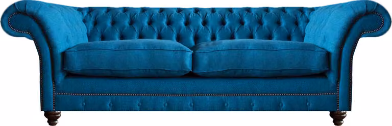 Wohnzimmer Textil Sofa Viersitzer Couch Einrichtung Sitz Möbel Chesterfield