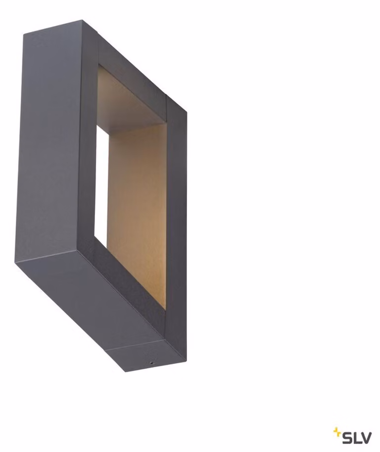 BOOKAT, applique da parete antracite 15W 3000/4000K