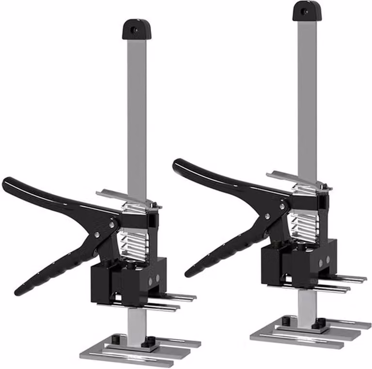 Set Azomor con 2 cavalletti regolabili per piastrelle e porte fino a 240 kg