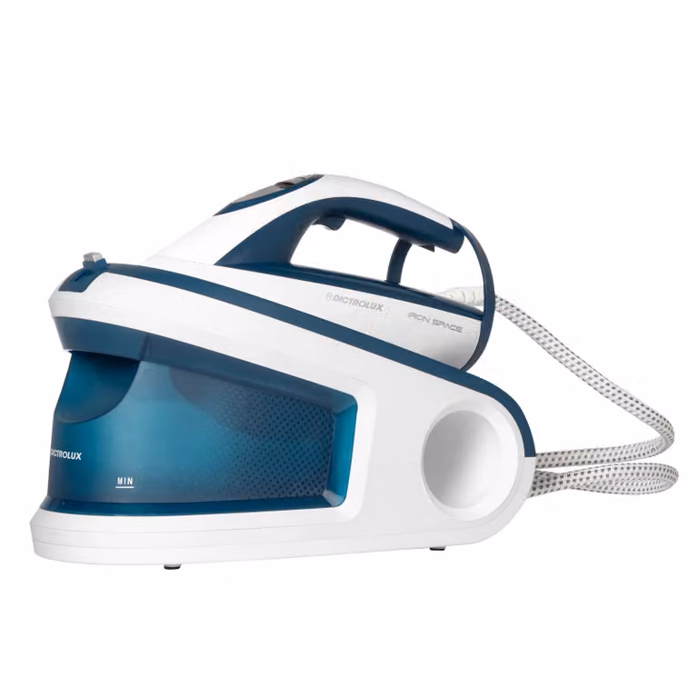 Ferro da stiro con caldaia Dictrolux Iron Space 3000 Watt bianco con funzione anti-calcare e vapore verticale
