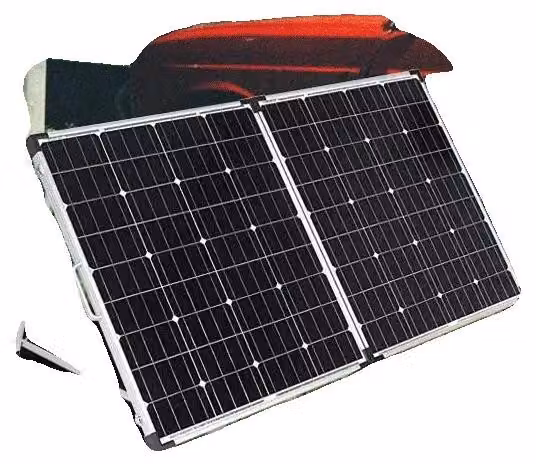Pannello solare, design portatile, staffa regolabile, 160w