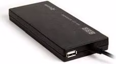 Alimentatore universale Multi plug Slim Autosensing Hamlet Black 90W XPWNB90ALCD