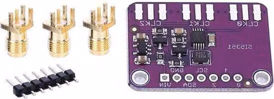 Generatore di segnali elettronico 160 MHz 8 kHz CJMCU-5351 Si5351A
