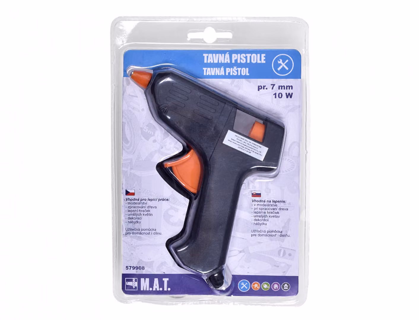 Pistola fusibile Nohel Garden 10W d7mm
