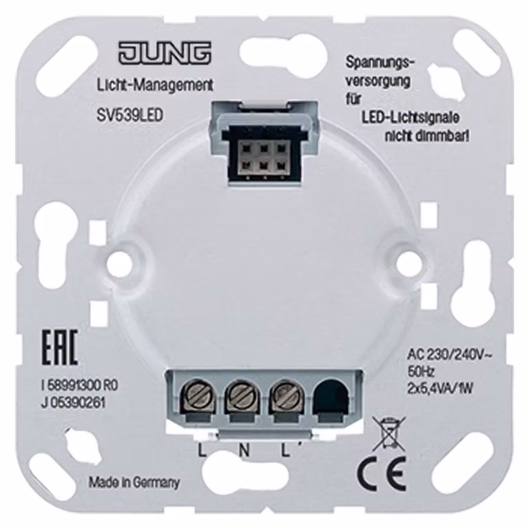 Alimentazione Jung AC230/240V 50Hz SV 539 LED
