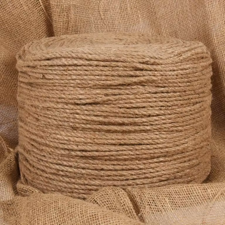 Corda in juta marrone vidaXL lunga 25 m e spessa 6 mm