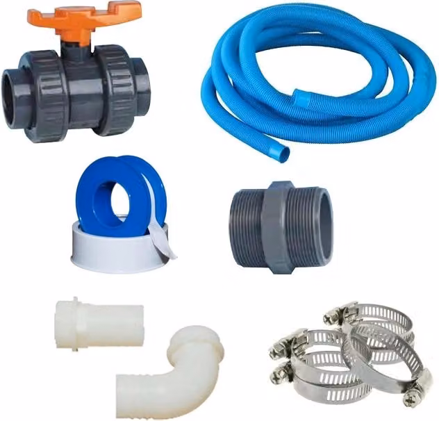 Kit Collegamento EASY1 per piscine fuori terra con 1 Skimmer