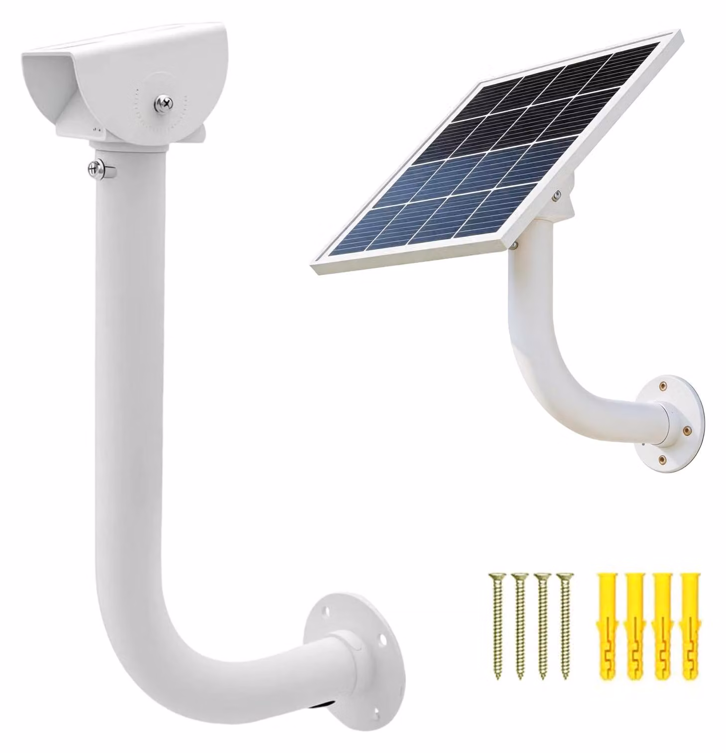 Supporto per pannelli solari, 40 cm, regolabile, per tetti piani