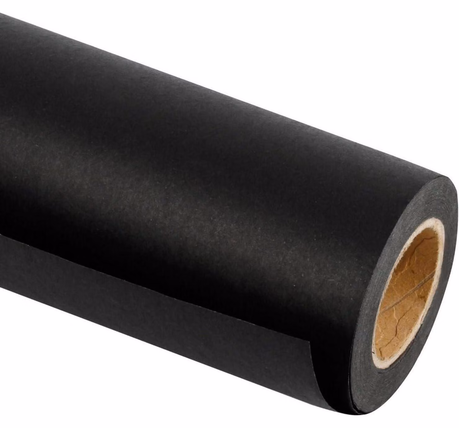 Rotolo di carta kraft nera, 76,2 cm x 30 m, carta riciclata