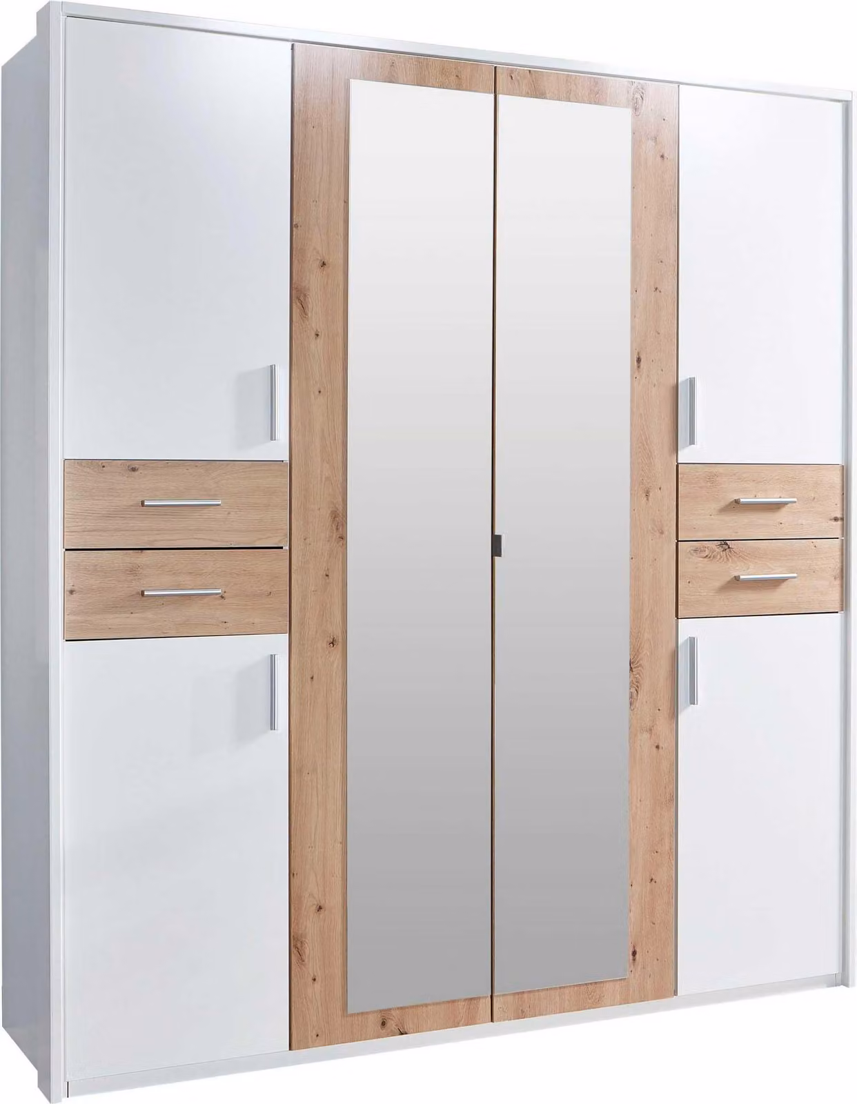 Armadio Vegas Armadio da camera Design selezionabile bianco/rovere Artisan