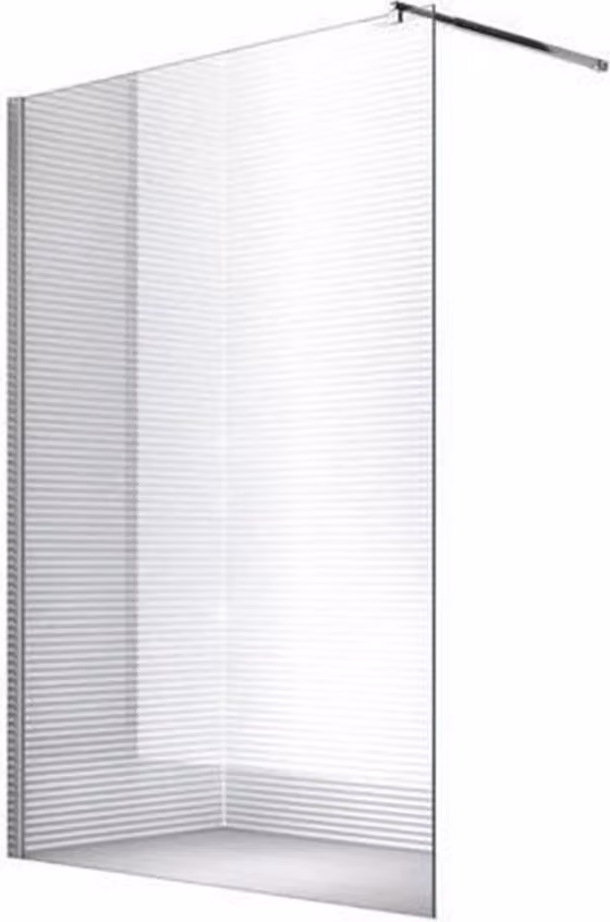 Glaszentrum Hagen - Box doccia walk-in - Box doccia in vetro ESG da 10 mm, 110x200 cm