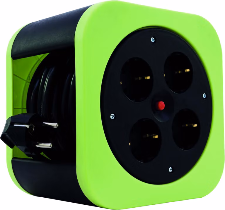 REV 0010012400 REV Kabelbox S S-Box grün 10m