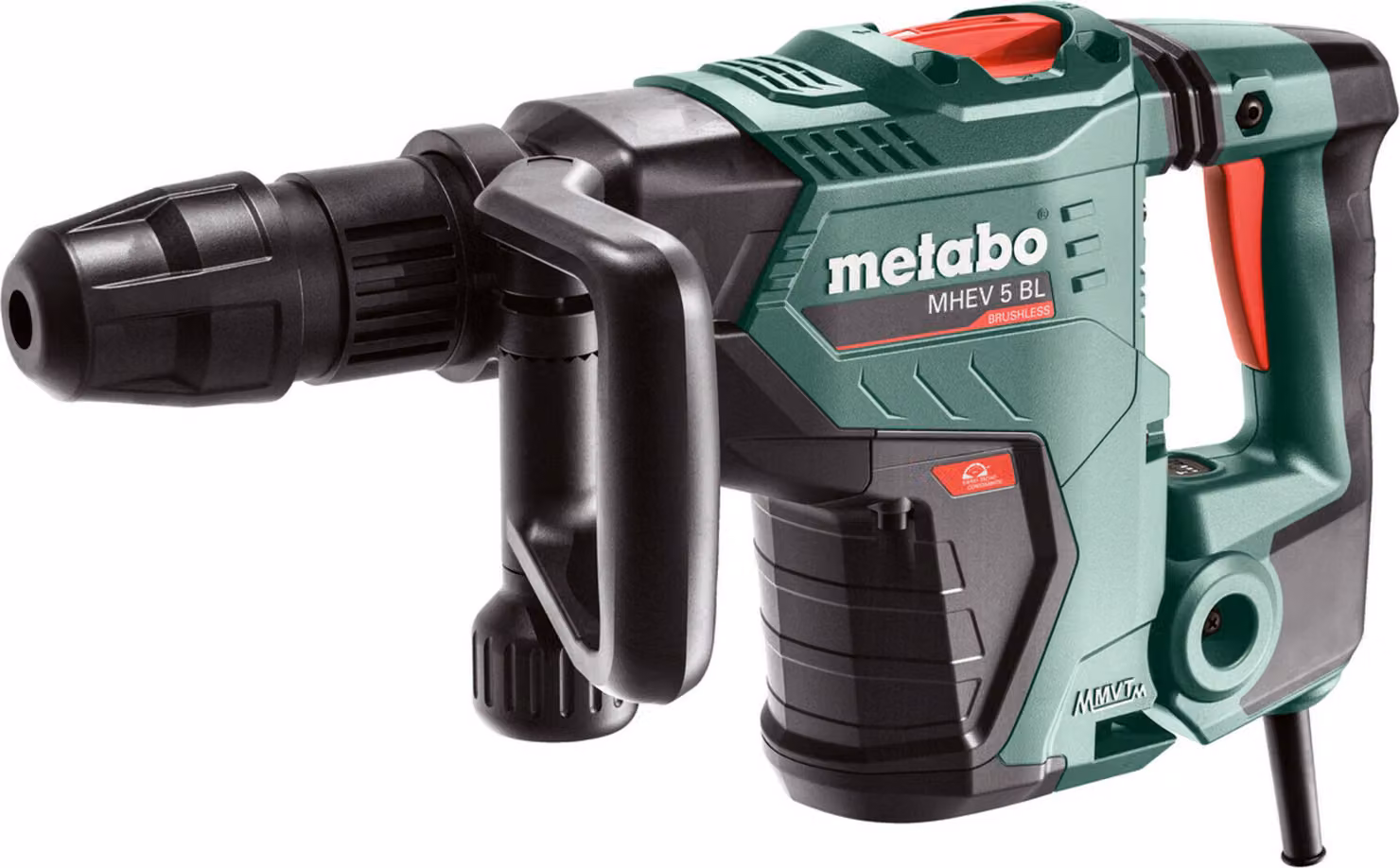 Martello scalpellatore SDS Max MHEV 5 BL - 1150W - Energia 8,7 J - fino a 2900 colpi/min - Box