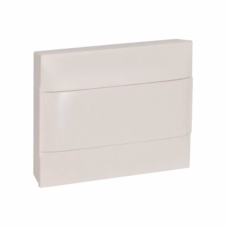 Distributore a superficie Legrand Praktibox S, con sportello in plastica, bianco, 1x 12 moduli 135201