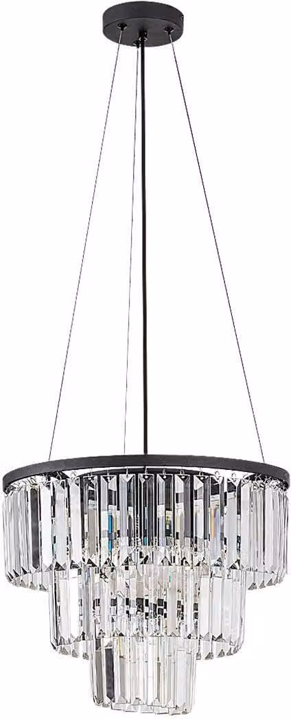 Rabalux 72265 Lampadario famiglie metallo nero