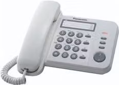 Telefono fisso Business Panasonic KX TS520EX1W Bianco