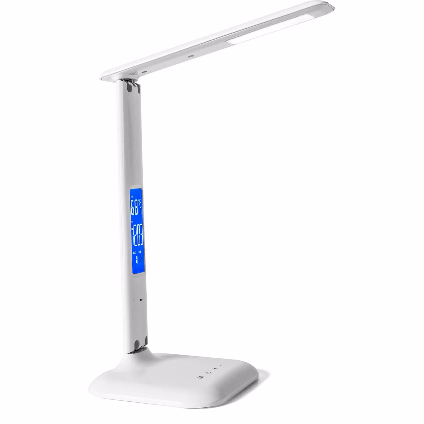 DICTROLUX Lampada da scrivania multifunzione con 17 LED regolabile, colore bianco