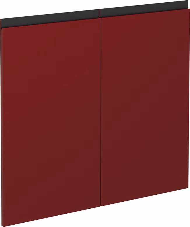 Frontale cucina Vicco R-Line Rosso 79.2 x 71.3 cm frontale del mobile per mobile sottolavello, Model 39505