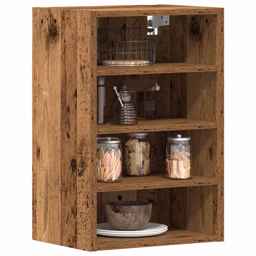 Pensile da cucina moderno vidaXL Riga in legno antico marrone L: 40 cm, P: 29,5 cm, H: 60 cm
