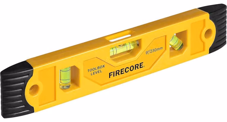 Livella a bolla da 230 mm con magnete e 3 bolle (45°, 90°, 180°)
