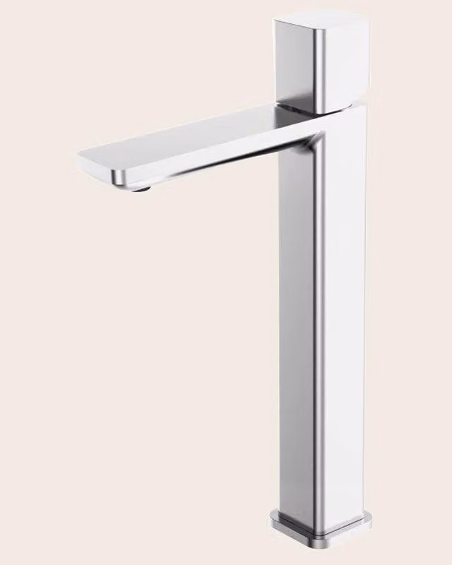 Miscelatore alto Lotus per lavabo a ciotola cromo
