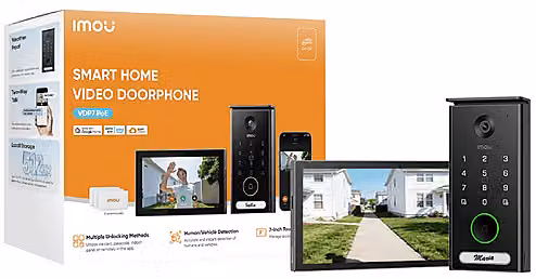 Campanello Smart Imou VDP-7 Wi-Fi Nero