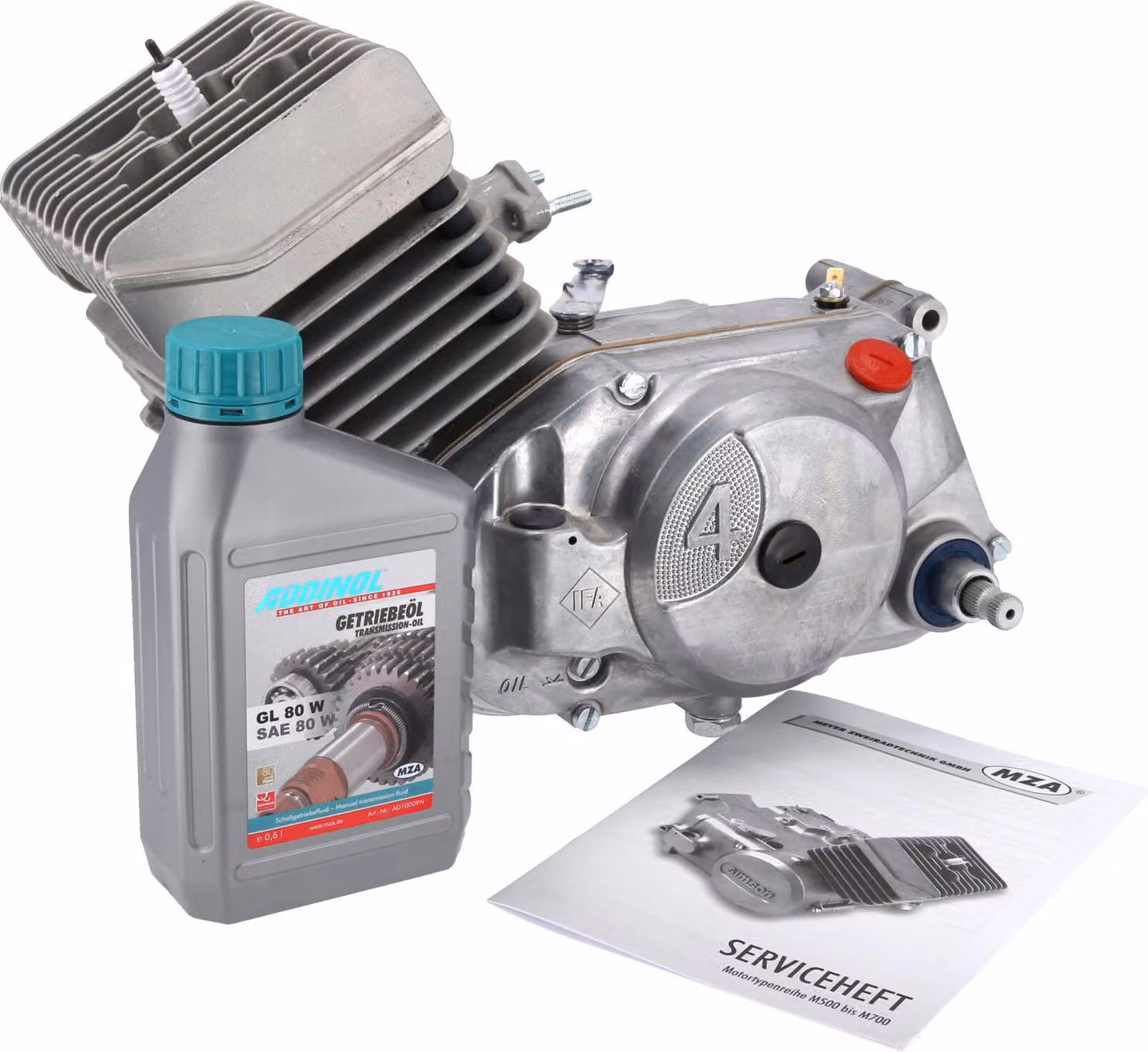 Motore da 60 cc, 4 velocità, custodia naturale, NPC - Simson