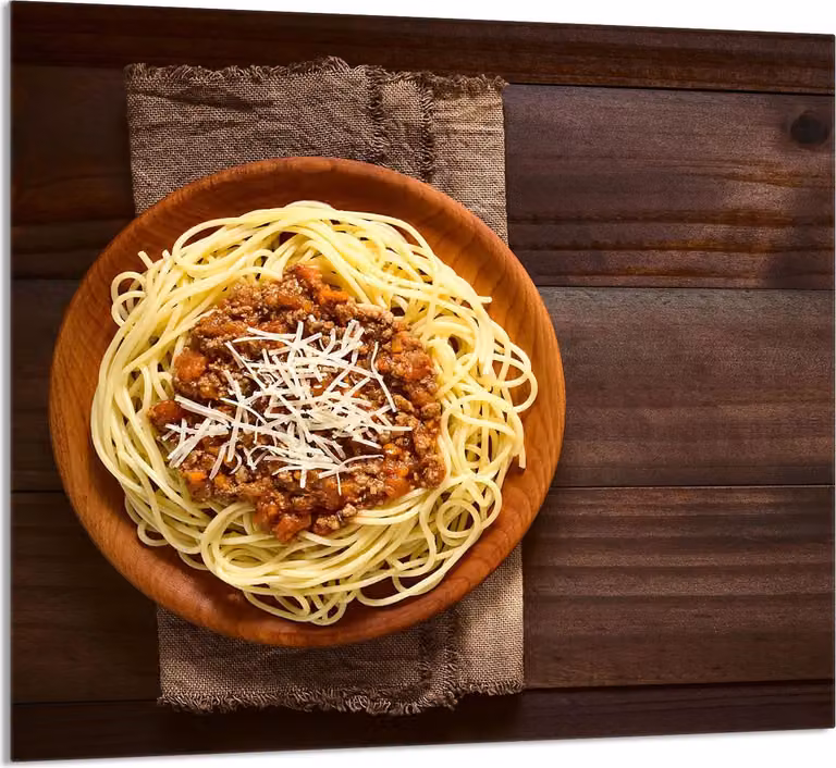 Piatto In Vetro Per La Cucina 65X60 Cibo