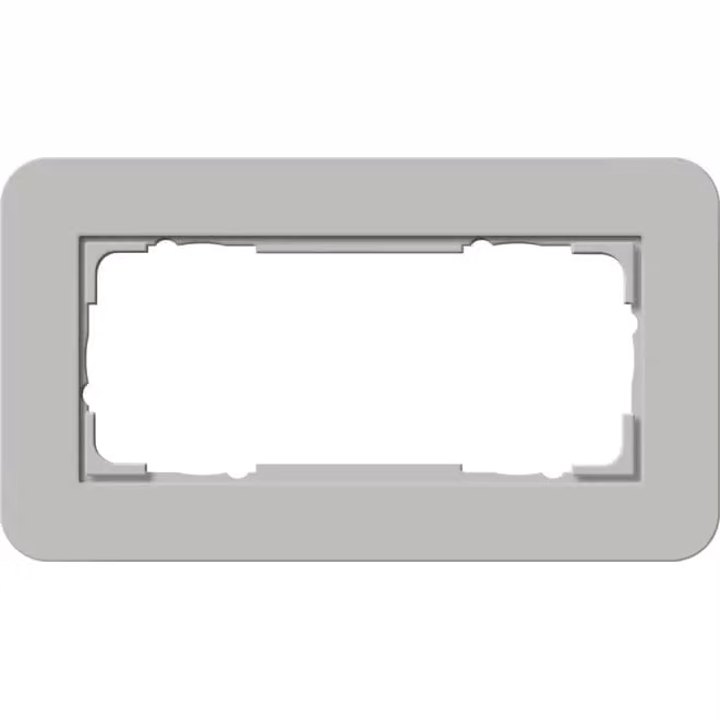 Gira 1002422 Cornice di copertura 2f senza manopola Gira E3 Grigio/Antracite