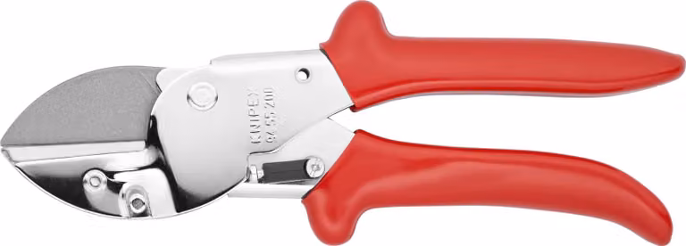 KNIPEX 94 55 200 Forbici a incudine con guaine in plastica cromate 200 mm