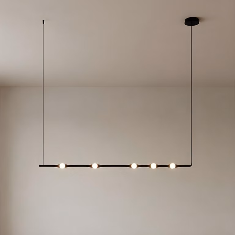 Lampada a sospensione LED C4 Dew - 13 W, luce bianco caldo, 782 lm, colore nero