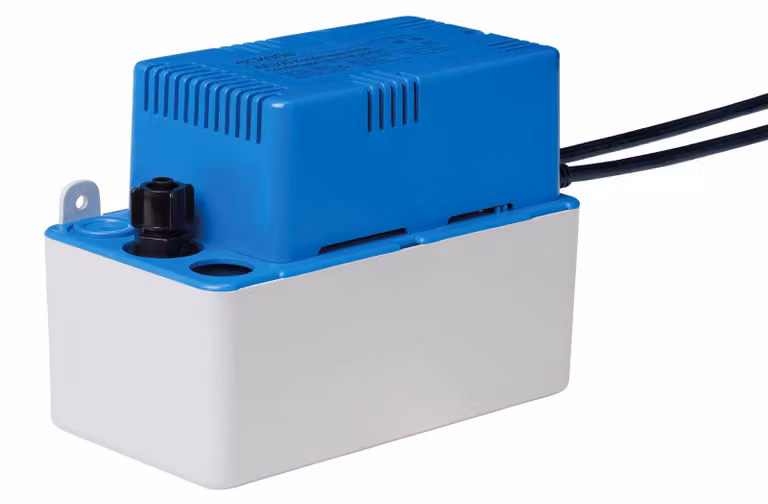Pompa di condensazione per serbatoio - Capacità: 1 litro - 230 Volt - Colore: blu - Funzione silenziosa
