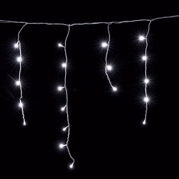Luci natalizie decorative per esterni Tenda LED da 500 pezzi da 19 m