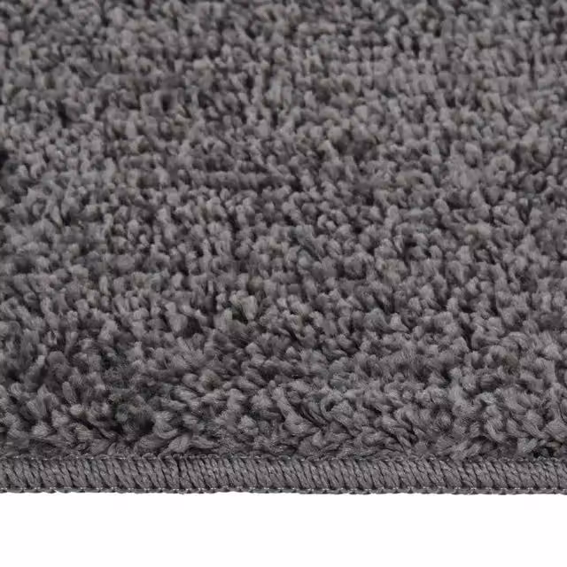 Tappeto Shaggy vidaXL Grigio Rettangolare Antiscivolo e Lavabile L: 200 cm, P: 290 cm – 1