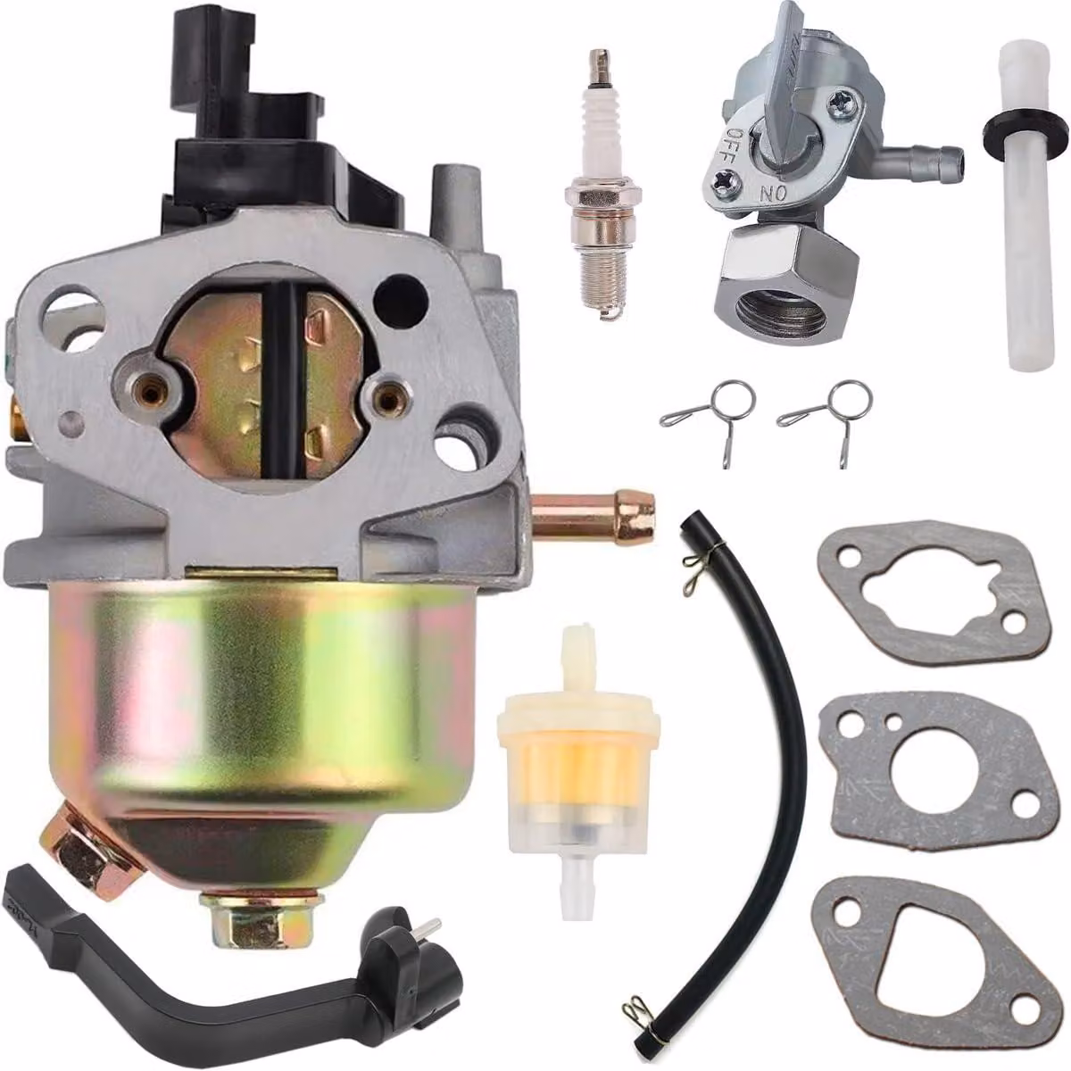 Carburatore per Honda GX160 GX200 - compatibile con generatori a benzina da 2kW a 4kW - WA-NL-1043