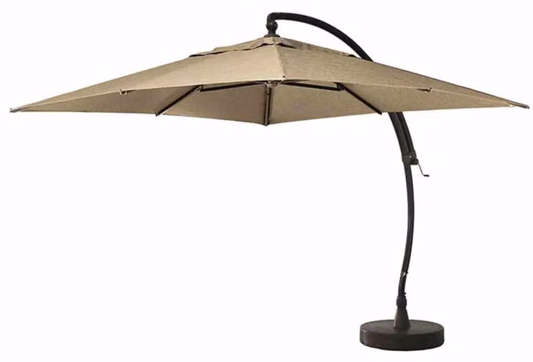 Ombrellone da giardino Sun Garden Easy Sun, colore beige, dimensioni 320x320 cm