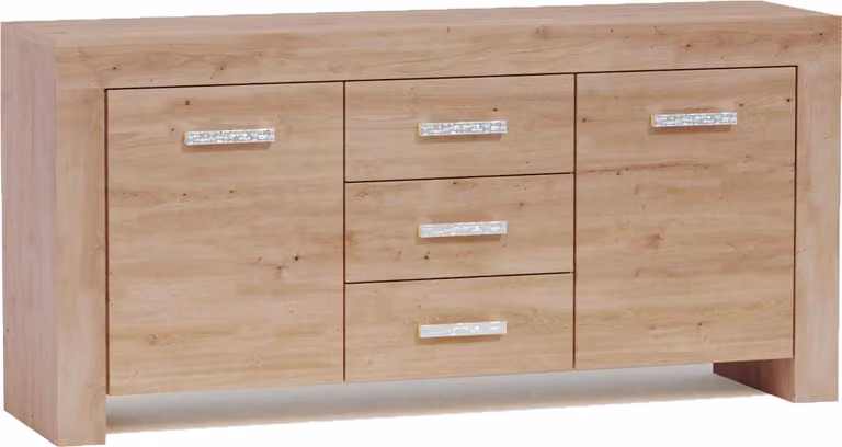 Mobili di design Consolle imbottita in legno Credenza bassa moderna Cassettiera Italia