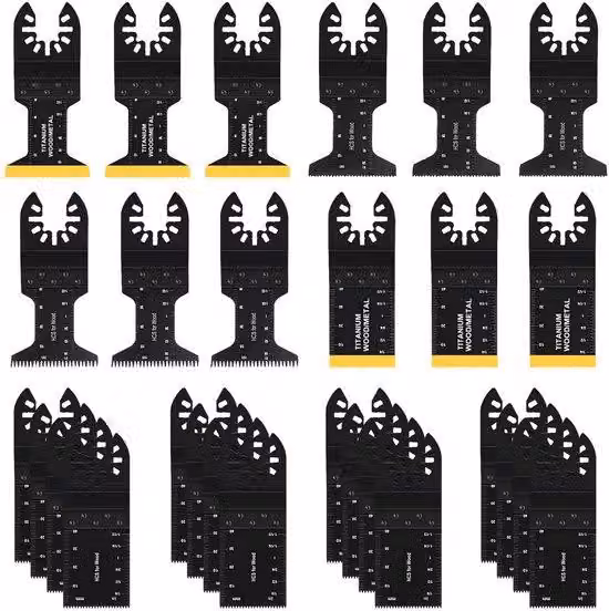 Set di utensili universale da 28 pezzi con lame resistenti in metallo, legno e plastica