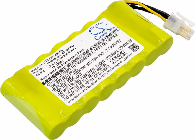 TECHTEK Batteria compatibile con [Dranetz] HDPQ-Guide, HDPQ-Visa, HDPQ-Xplorer, HDPQ-Xplorer400, per [Gossen Metrawatt] MAVOWATT 230, MAVOWATT 240, M