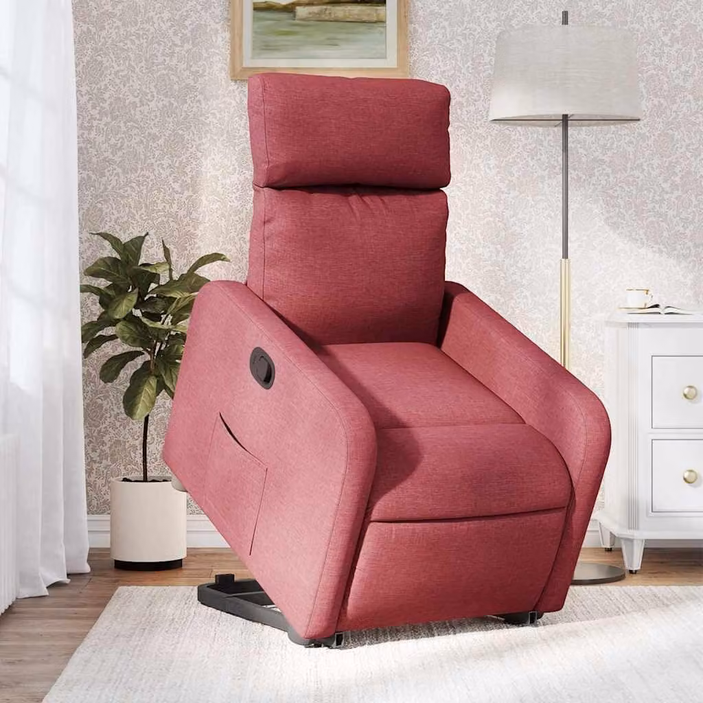 Poltrona - Sedia elevatrice - Poltrona per la televisione - Poltrona con sistema di sollevamento - Sistema di sollevamento elettrico - Funzione di sollevamento manuale