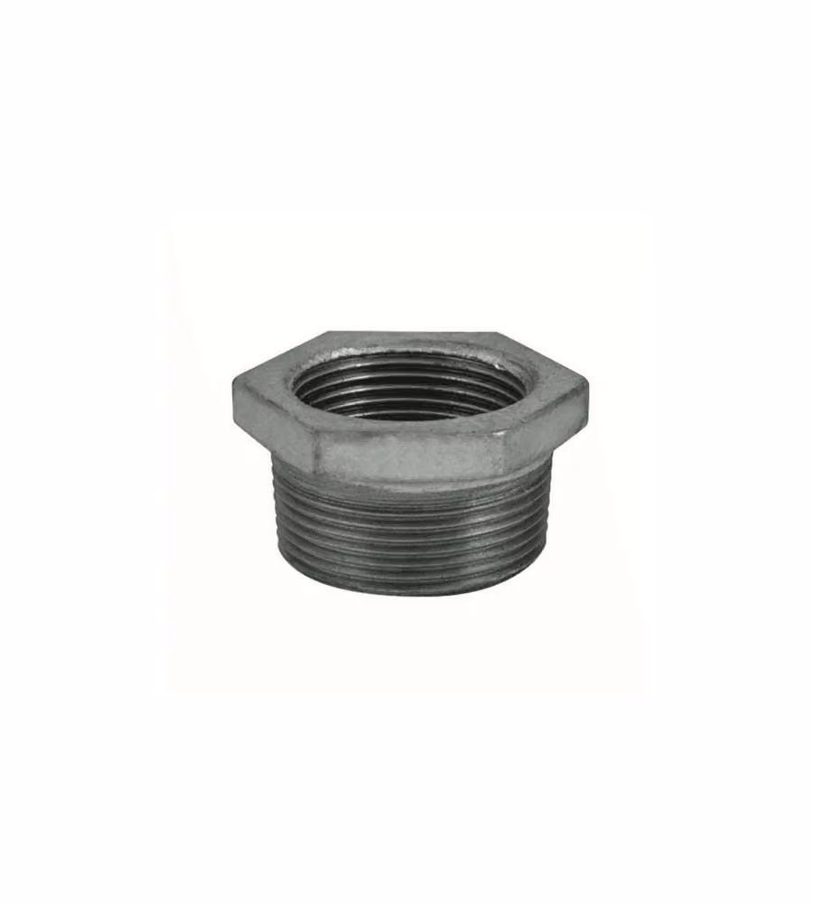 IDRO BRIC Riduzione Ghisa Maschio-Femmina 1/2 x 3/8 Nero Idraulica