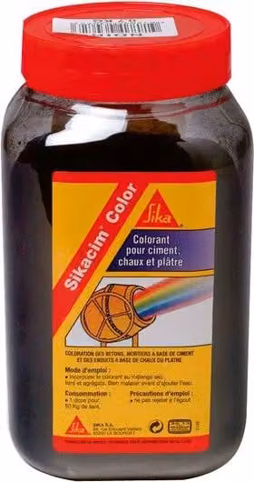 Colorante per Malte e Calcestruzzi Sikacim Color Sika, 700 Grammi