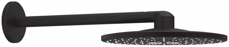 Soffione GROHE Rainshower SmartActive 310 2 tipi di getto phantom nero