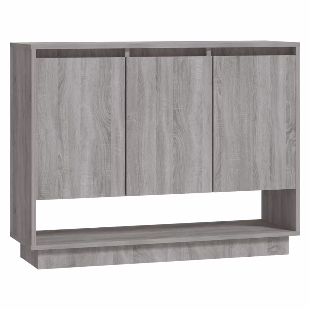 Credenza Grigio Sonoma 97x31x75 cm in Truciolato