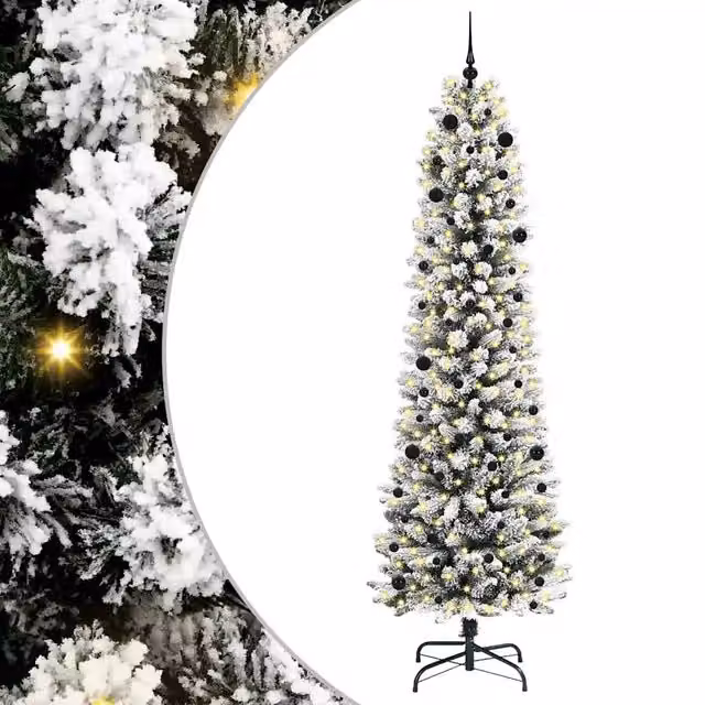 Albero di Natale | Decorazioni natalizie artificiale con 300 LED Bianco 240 cm