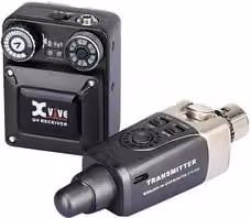Adattatore microfono ricaricabile Xvive U4 nero