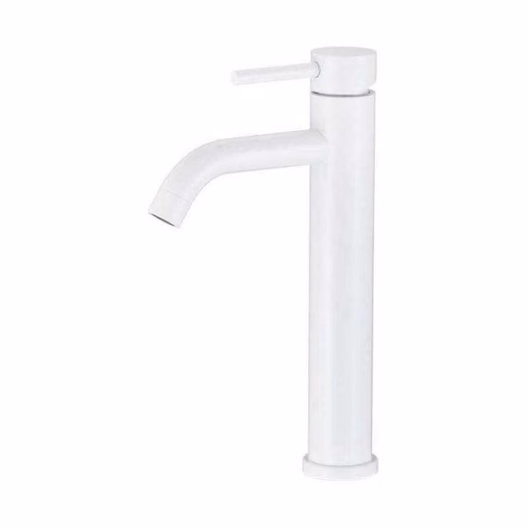 Miscelatore alto per lavabo SLIGO bianco